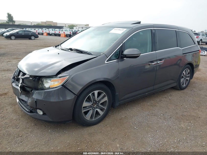 2014 Honda Odyssey Touring/Touring Elite 5FNRL5H93EB138963 photo 1