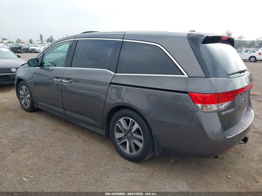 Vin: 5fnrl5h93eb138963, lot: 45756475, honda odyssey touring/touring elite 20143