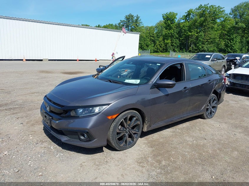 2020 Honda Civic Sport 2HGFC2F80LH503135 photo 1