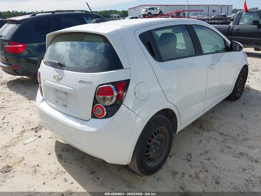 Vin: 1g1ja6sh2g4152140, lot: 45756503, chevrolet sonic ls auto 20164