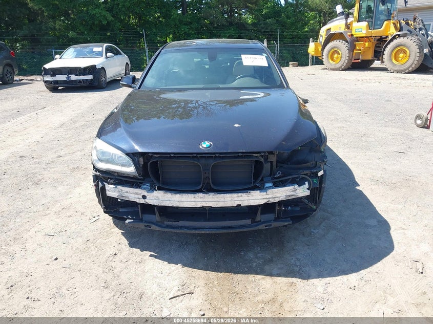 2014 BMW 740Li xDrive VIN: WBAYF4C59ED282099 Lot: 45258694