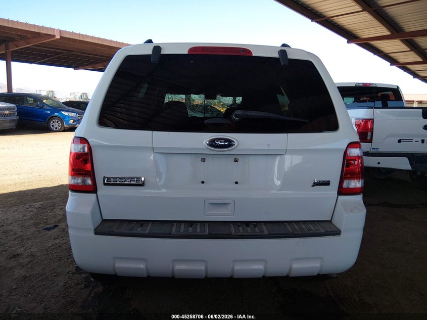 2012 Ford Escape 3.0 Xlt white Lot 111045258706 Vin 1FMCU9DGXCKB43720