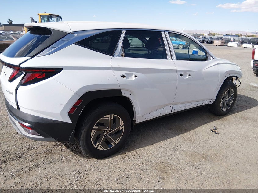 Vin: km8jbdd13su346334, lot: 45756527, hyundai tucson hybrid blue 20254