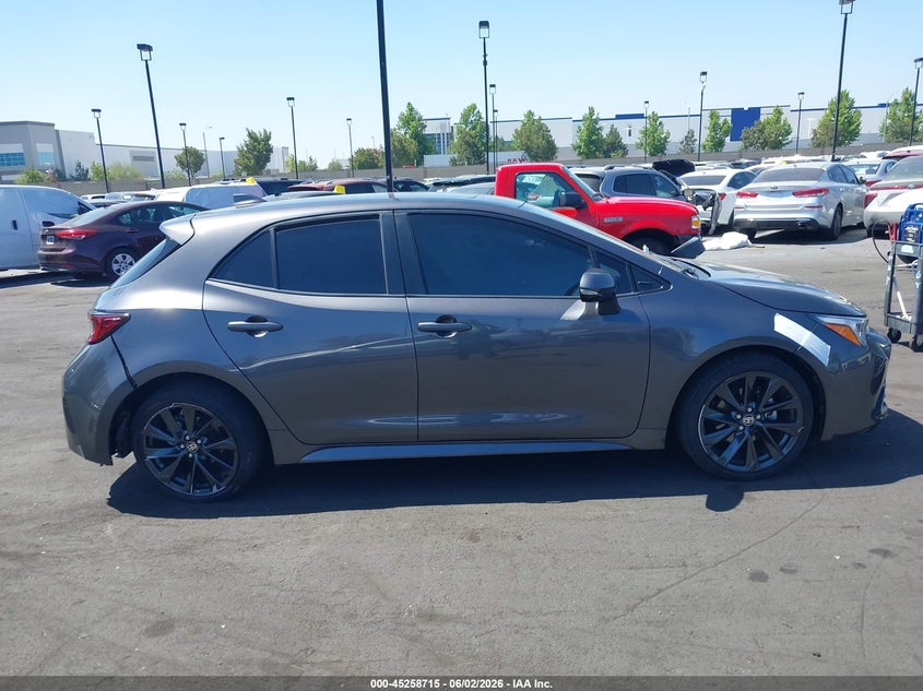 VIN JTNC4MBE7P3211220 2023 TOYOTA COROLLA XSE