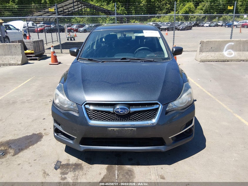 2016 Subaru Impreza 2.0I VIN: JF1GPAA64G8331622 Lot: 45258731