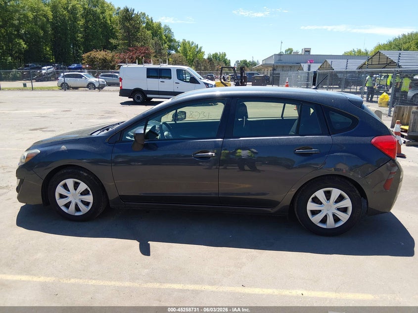 2016 Subaru Impreza 2.0I VIN: JF1GPAA64G8331622 Lot: 45258731