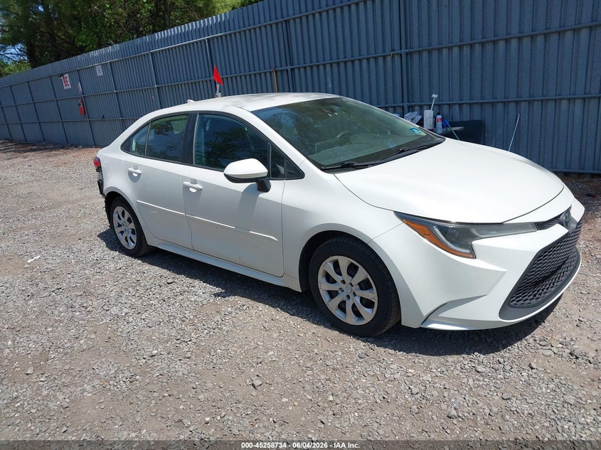 Vin: 5yfeprae0lp037303, lot: 45756554, toyota corolla le 2020 img_1