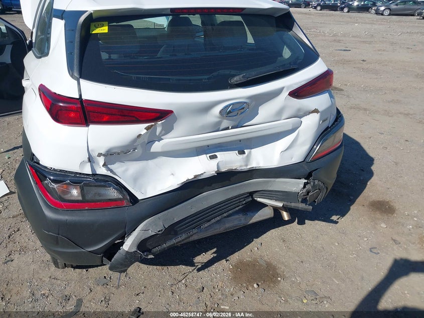 2022 HYUNDAI KONA auction photo 6