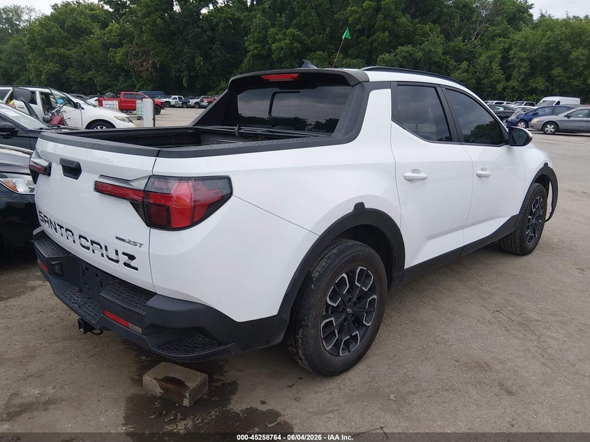Vin: 5ntjddaf2nh015341, lot: 45756584, hyundai santa cruz sel premium 20224