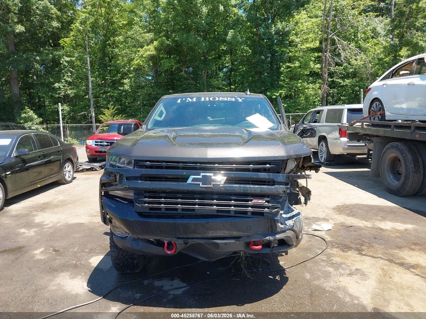 2021 Chevrolet Silverado 1500 4Wd Short Bed Lt Trail Boss VIN: 1GCPYFED6MZ277839 Lot: 45258767