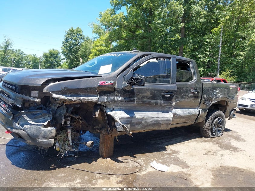 2021 Chevrolet Silverado 1500 4Wd Short Bed Lt Trail Boss VIN: 1GCPYFED6MZ277839 Lot: 45258767