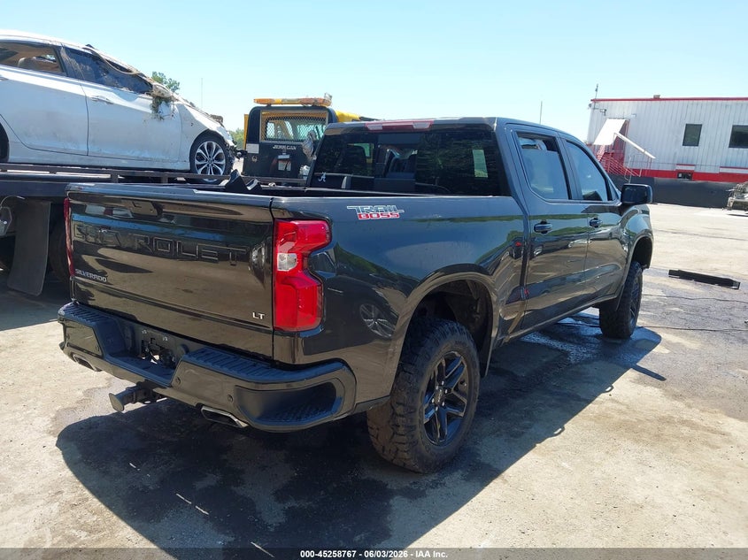 Vin: 1gcpyfed6mz277839, lot: 45756587, chevrolet silverado 1500 4wd  short bed lt trail boss 20214