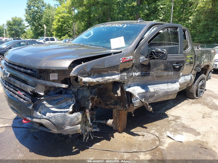 2021 Chevrolet Silverado 1500 4Wd Short Bed Lt Trail Boss VIN: 1GCPYFED6MZ277839 Lot: 45258767