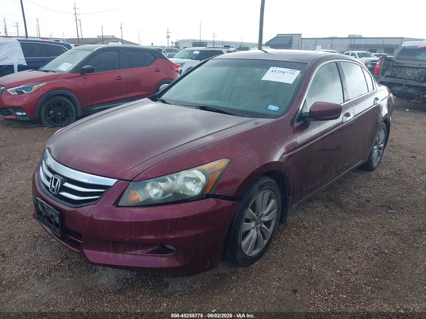 2012 Honda Accord 3.5 3.5 Ex-L brown Lot 111045258775 Vin 1HGCP3F81CA013783