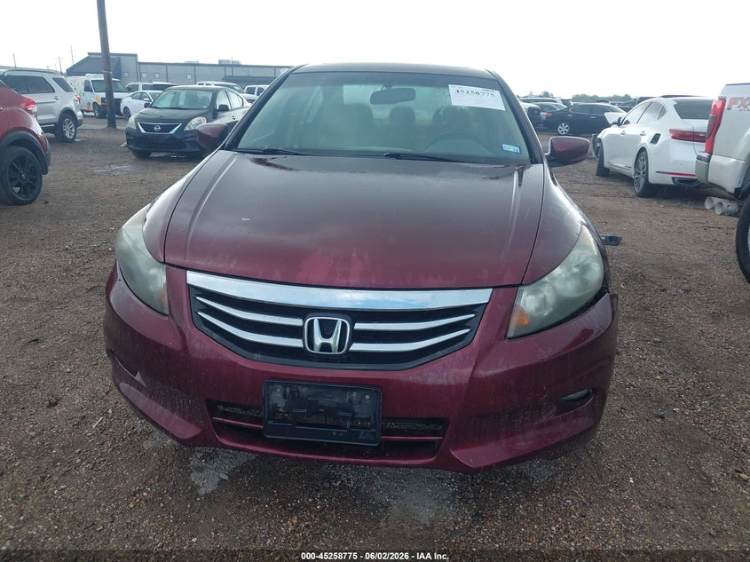 2012 Honda Accord 3.5 3.5 Ex-L brown Lot 111045258775 Vin 1HGCP3F81CA013783