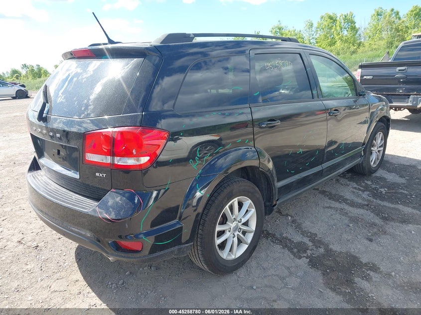 Vin: 3c4pddbg3ht618433, lot: 45756600, dodge journey sxt awd 20174