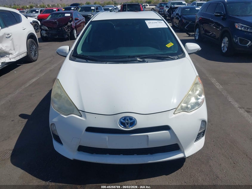 2013 Toyota Prius C Three VIN: JTDKDTB37D1042509 Lot: 45258789