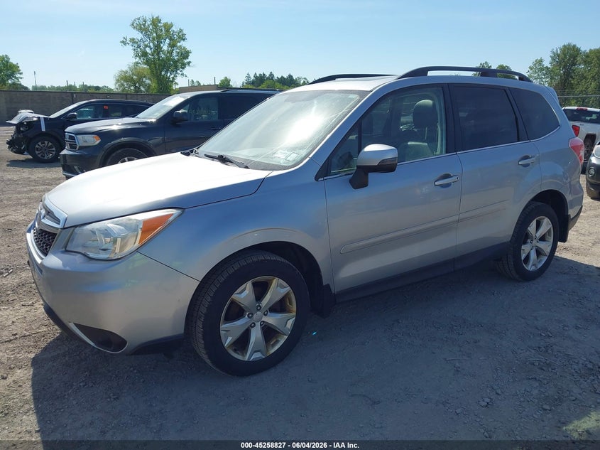 Vin: jf2sjamc7eh487059, lot: 45756647, subaru forester 2.5i touring 20142