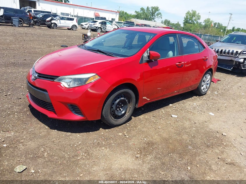 2015 TOYOTA COROLLA auction photo 2