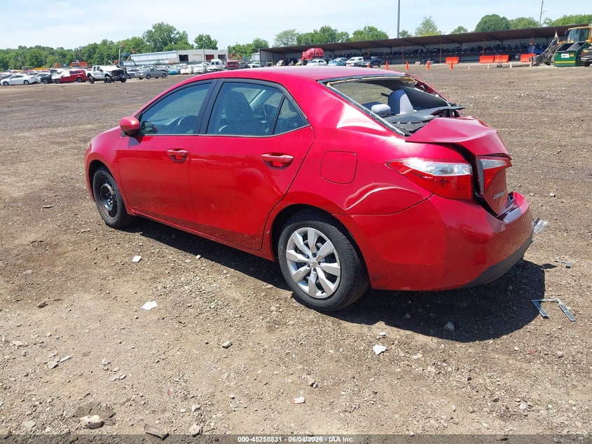 2015 TOYOTA COROLLA auction photo 3