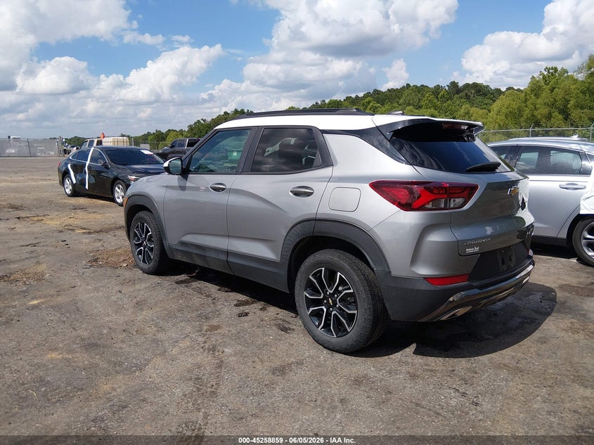 Vin: kl79mvsl5pb042935, lot: 45756679, chevrolet trailblazer fwd activ 20233