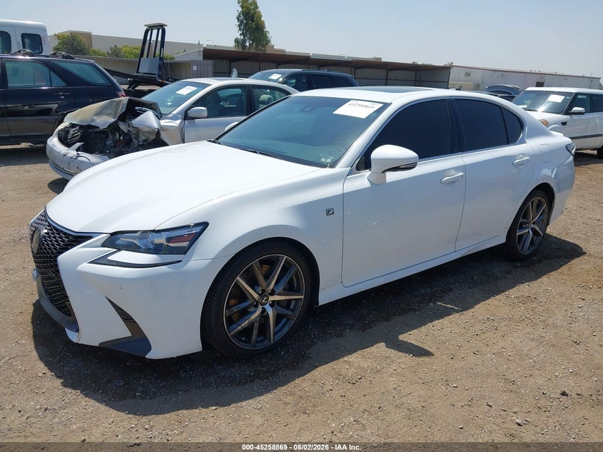 Vin: jthbz1bl6ka019031, lot: 45756689, lexus gs 350 f sport 20192