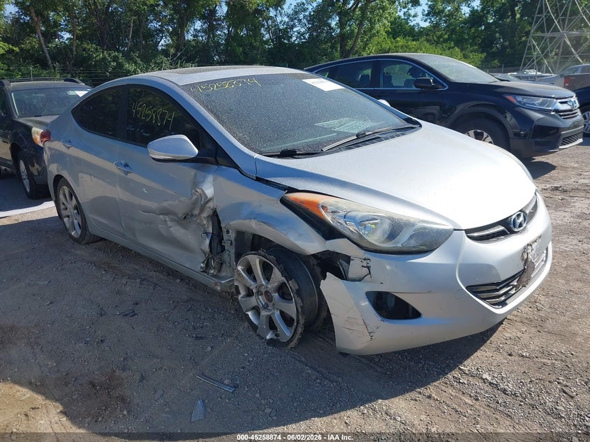 2013 HYUNDAI ELANTRA auction photo 1