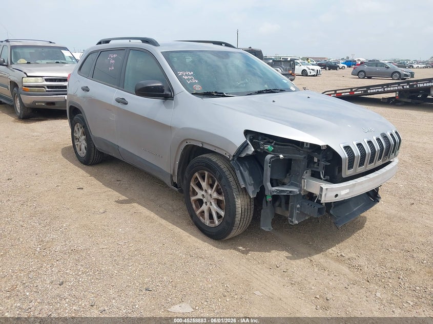 2016 JEEP CHEROKEE auction photo 1