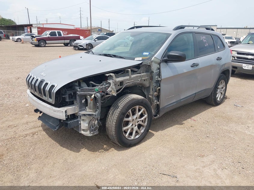 2016 JEEP CHEROKEE auction photo 2