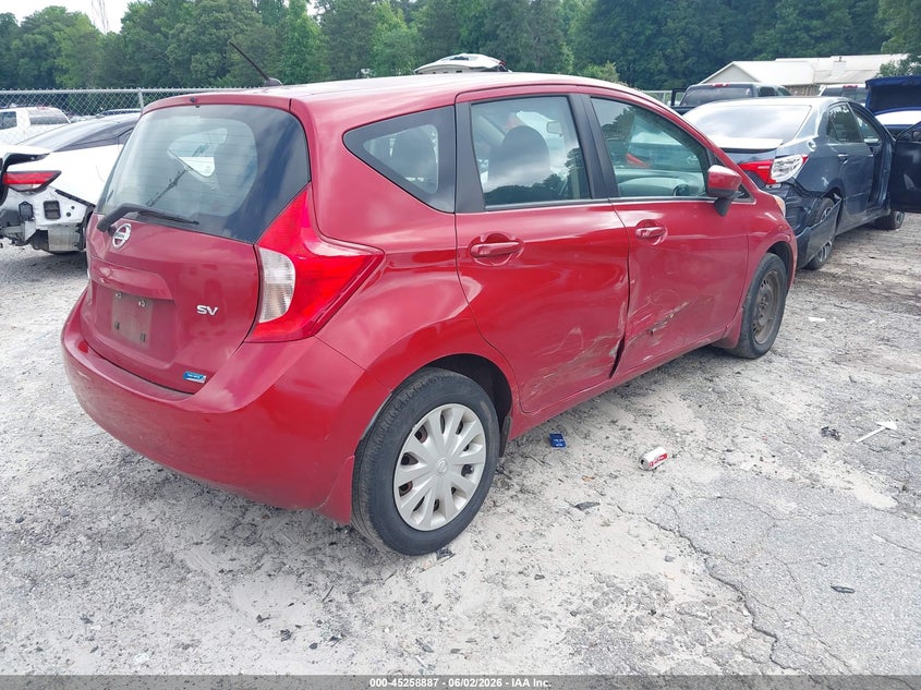 Vin: 3n1ce2cp0fl377669, lot: 45756707, nissan versa note sv 20154