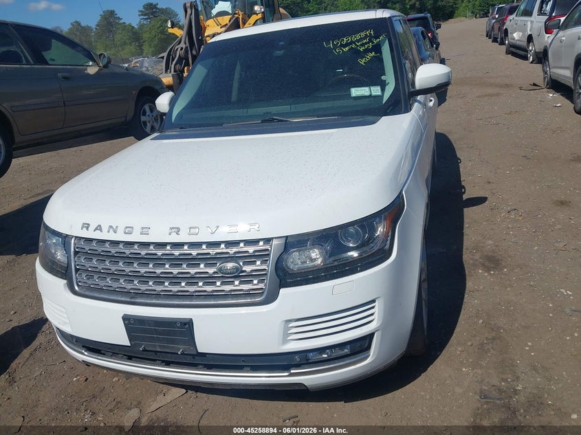 2015 Land Rover Range Rover 5.0L V8 Supercharged VIN: SALGS2TF1FA218612 Lot: 45258894