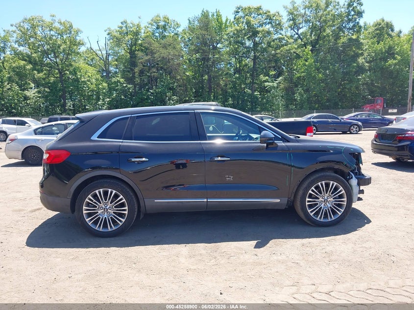 2017 Lincoln Mkx Reserve VIN: 2LMPJ8LR2HBL37087 Lot: 45258900