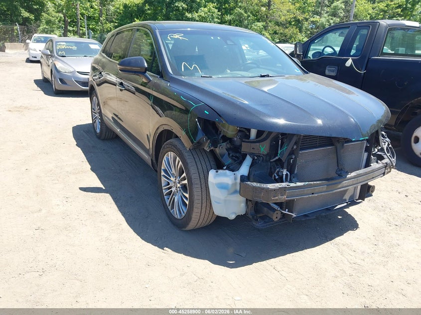 Vin: 2lmpj8lr2hbl37087, lot: 45756720, lincoln mkx reserve 2017 img_1