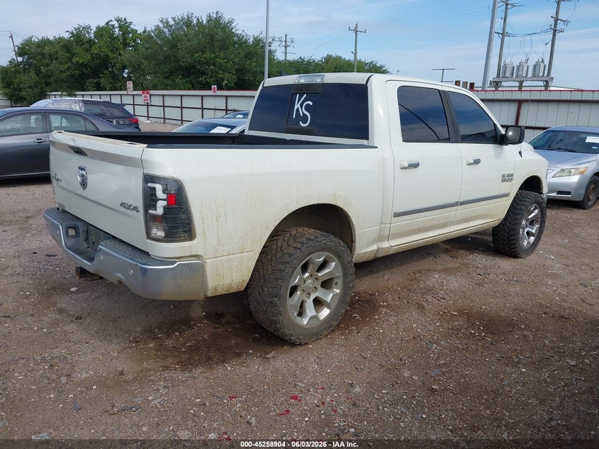 Vin: 1c6rr7lt5gs230957, lot: 45756724, ram 1500 lone star 20164