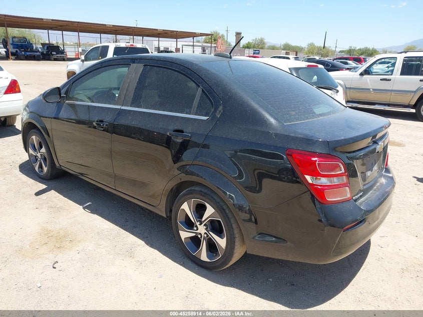 Vin: 1g1jf5sb1l4115288, lot: 45756734, chevrolet sonic fwd  premier 20203