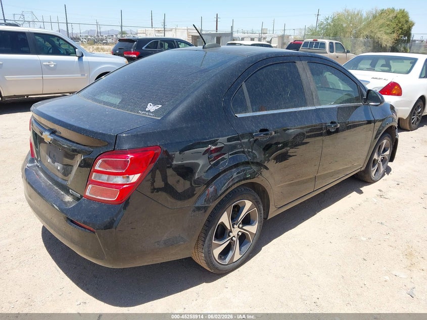 Vin: 1g1jf5sb1l4115288, lot: 45756734, chevrolet sonic fwd  premier 20204