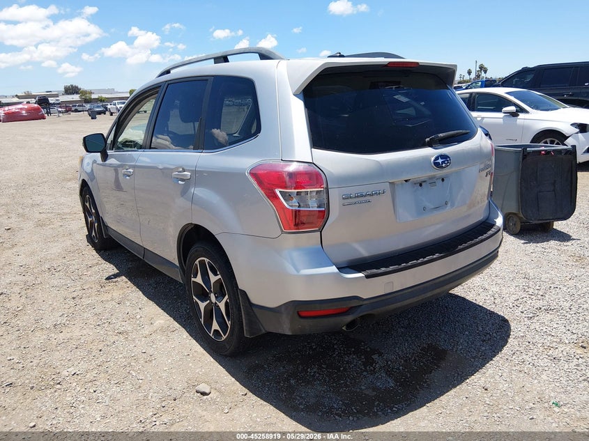 Vin: jf2sjgmc8eh429223, lot: 45756739, subaru forester 2.0xt touring 20143