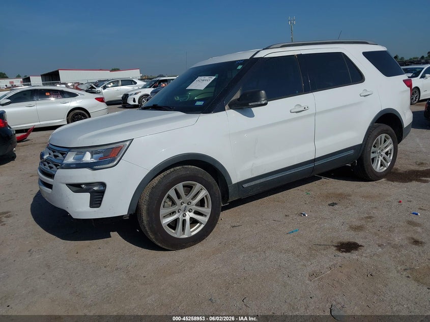 Vin: 1fm5k8d81kgb26081, lot: 45756773, ford explorer xlt 20192
