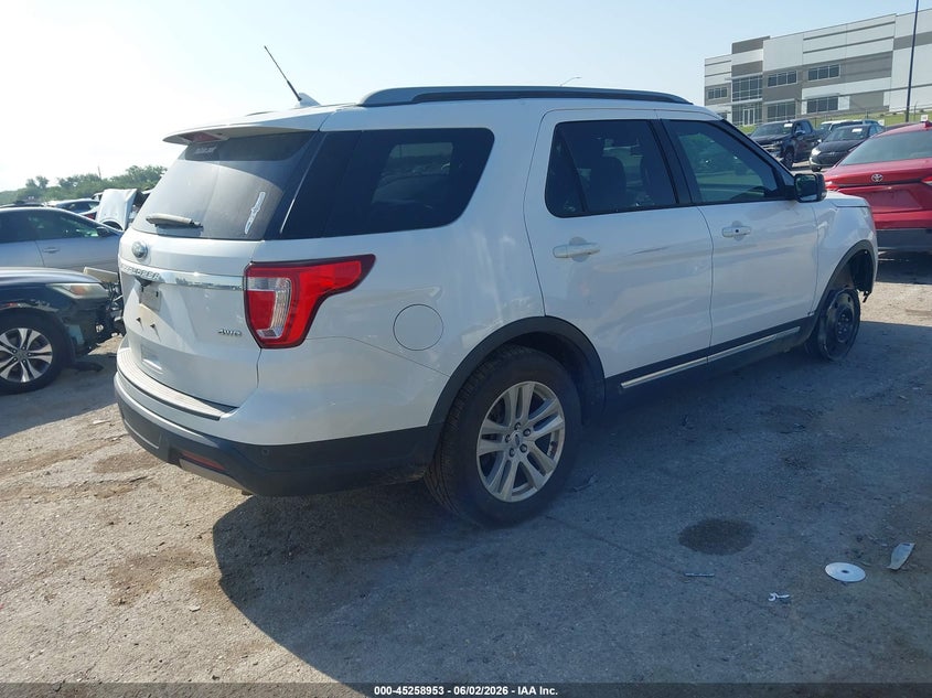 Vin: 1fm5k8d81kgb26081, lot: 45756773, ford explorer xlt 20194