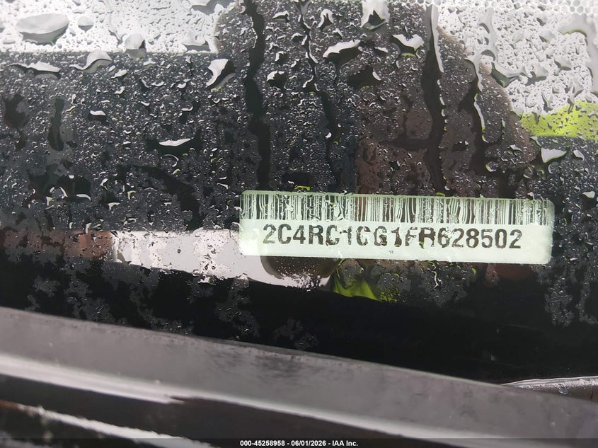 2015 Chrysler Town & Country Touring-L VIN: 2C4RC1CG1FR628502 Lot: 45258958