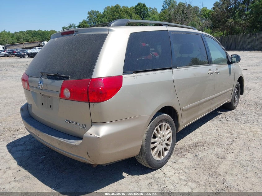 2008 TOYOTA SIENNA auction photo 4