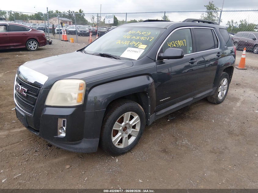 Vin: 2ctaldew0a6278698, lot: 45756837, gmc terrain sle-2 20102
