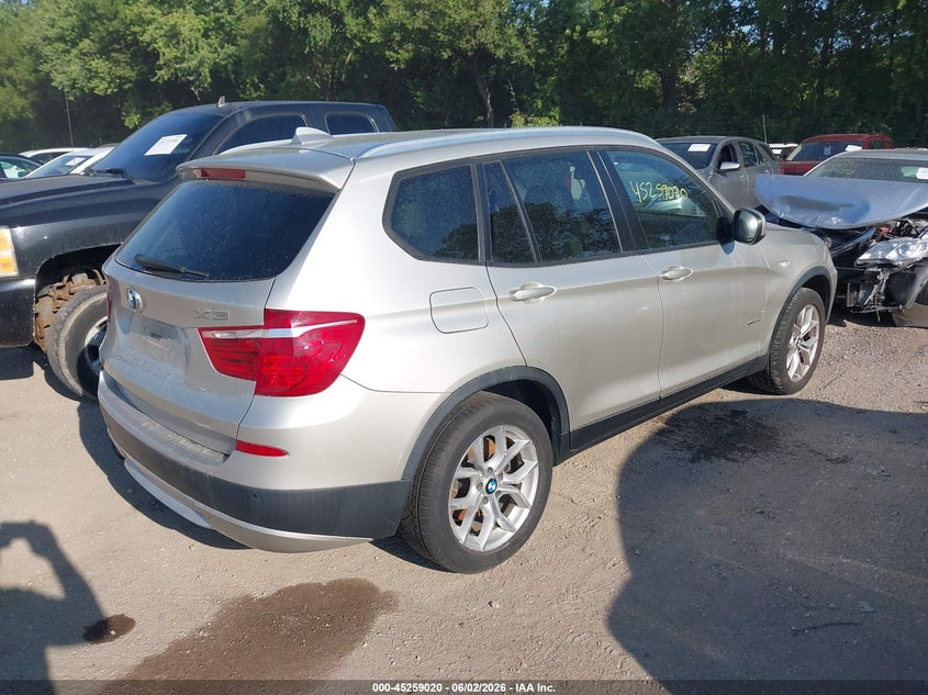 Vin: 5uxwx9c5xd0a31815, lot: 45756840, bmw x3 xdrive28i 20134