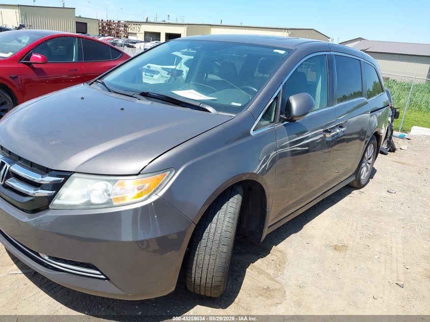 2014 Honda Odyssey Ex-L 5FNRL5H69EB045063 photo 1