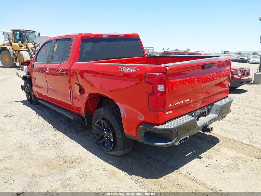 Vin: 3gcudfedxrg159444, lot: 45756857, chevrolet silverado 1500 4wd  short bed lt trail boss 20243