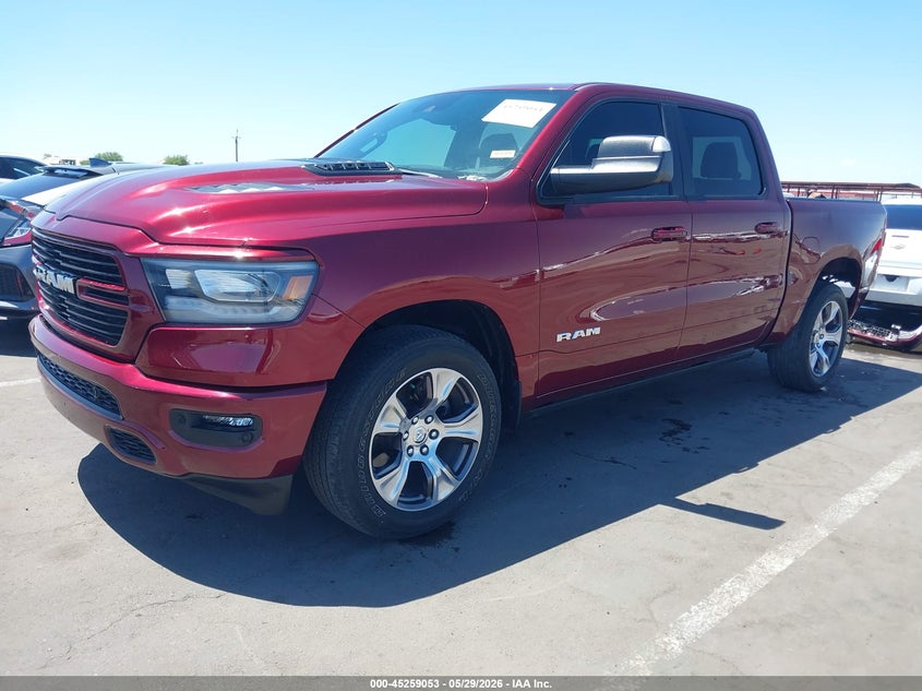 Vin: 1c6srfjt9pn658754, lot: 45756873, ram 1500 laramie  4x4 5'7 box 20232
