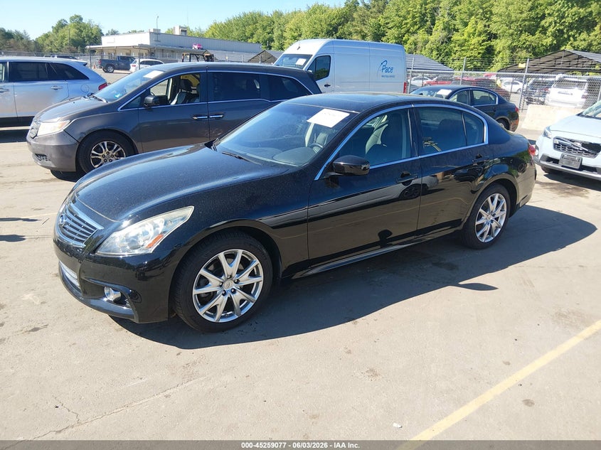 Vin: jn1cv6ar9dm756281, lot: 45756897, infiniti g37x 20132