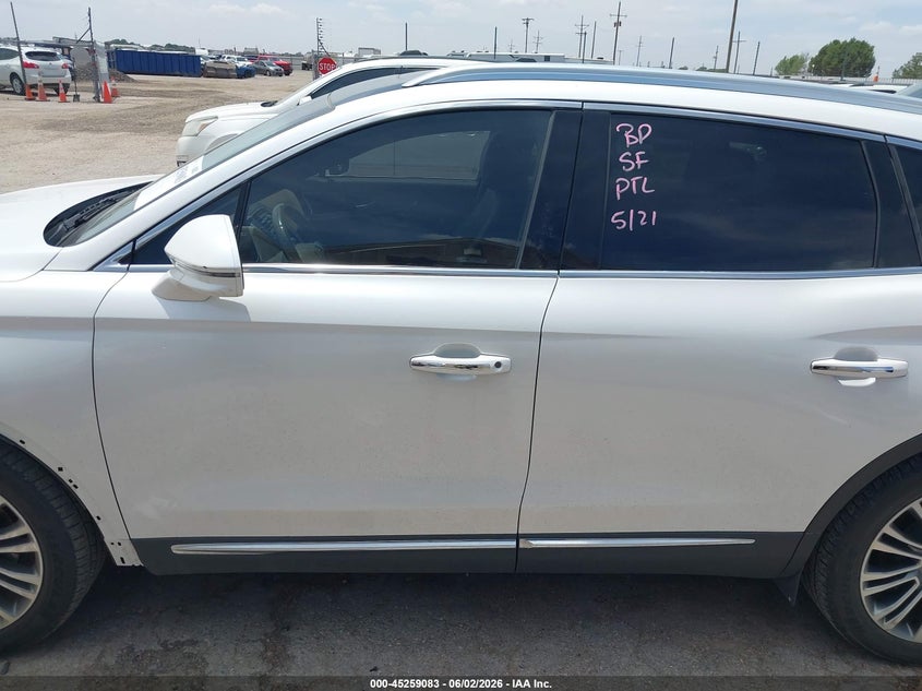 2016 Lincoln Mkx Reserve VIN: 2LMPJ6LR1GBL38850 Lot: 45259083