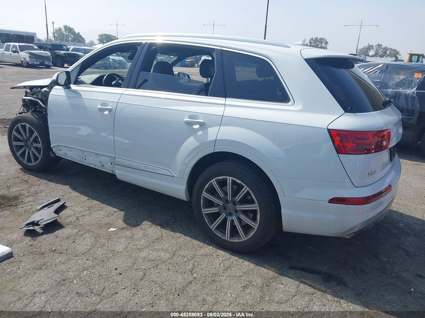 Vin: wa1ahaf79kd029915, lot: 45756913, audi q7 45 premium/45 se premium 20193