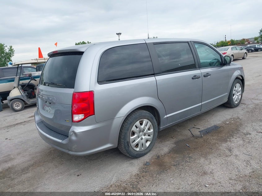 Vin: 2c4rdgbg7kr623445, lot: 45756942, dodge grand caravan se 20194